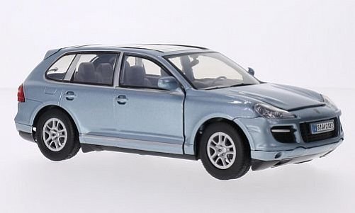 Porsche Cayenne Turbo, metallic-light blue